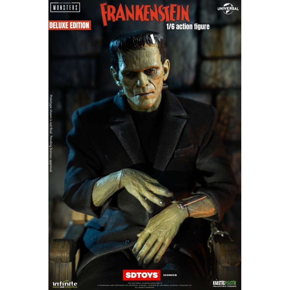 FRANKENSTEIN'S MONSTER DELUXE EDITION 1/6 ACTION FIGURE INFINITE STATUE