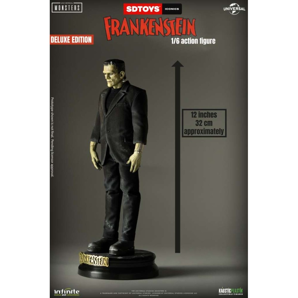 INFINITE STATUE FRANKENSTEIN 1/6 SCALE ACTION FIGURE DELUXE EDITION VERSION
