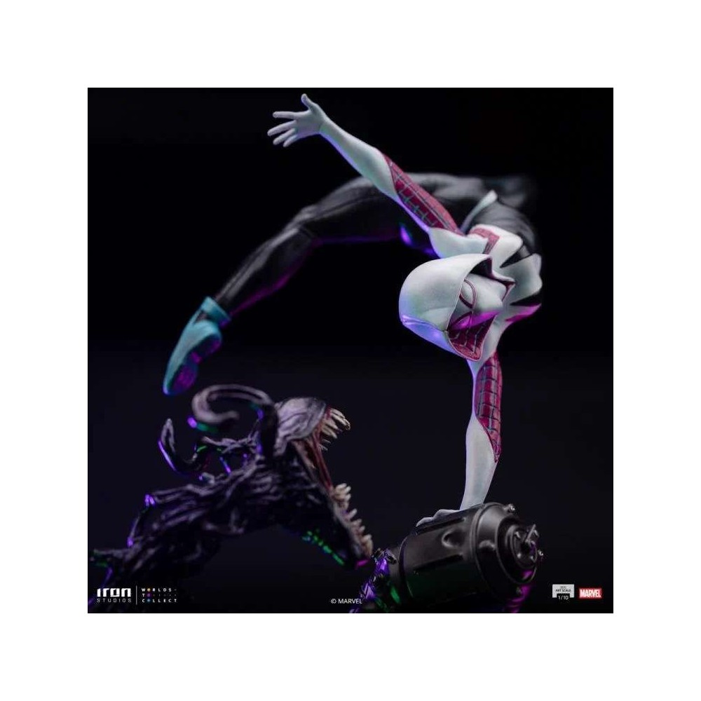 IRON STUDIOS SPIDER-MAN VS VILLAINS GHOST-SPIDER BDS ART SCALE STATUE FIGURE