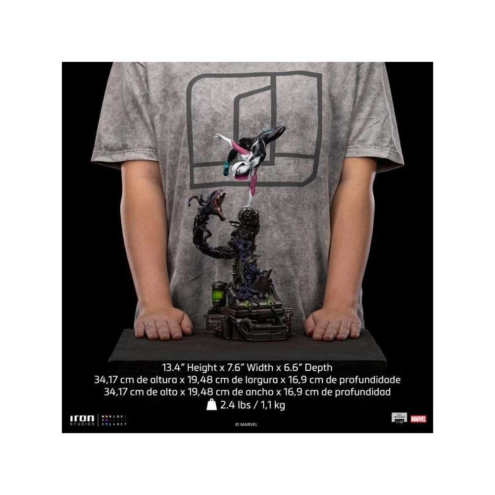 IRON STUDIOS SPIDER-MAN VS VILLAINS GHOST-SPIDER BDS ART SCALE STATUE FIGURE