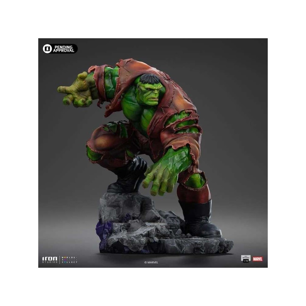 INFINITY GAUNTLET ART SCALE HULK 1/10 STATUA FIGURE IRON STUDIOS