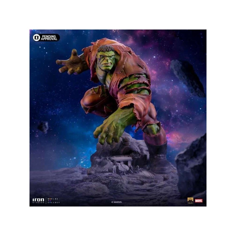 IRON STUDIOS INFINITY GAUNTLET BDS ART DLX SCALE HULK 1/10 STATUE FIGURE