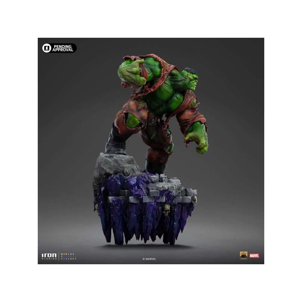 INFINITY GAUNTLET ART SCALE DELUXE HULK 1/10 STATUA FIGURE IRON STUDIOS