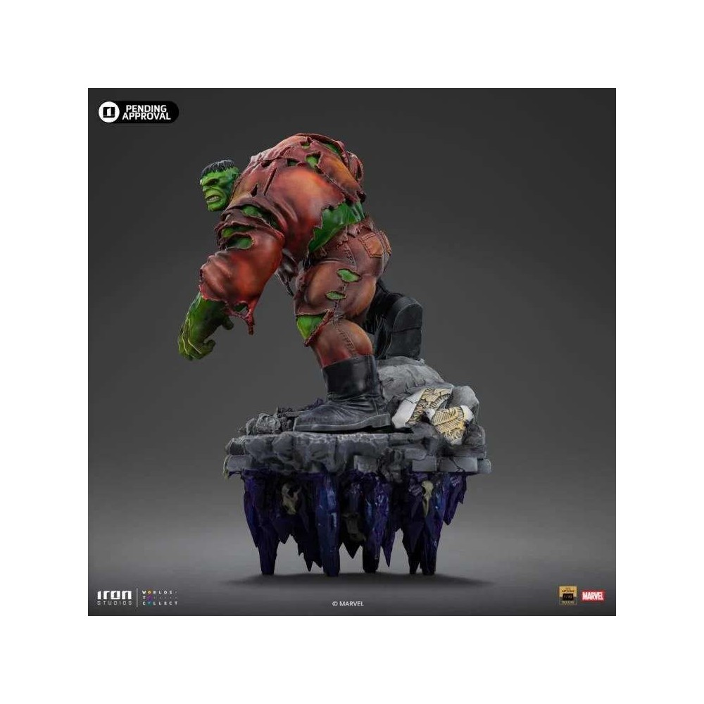 IRON STUDIOS INFINITY GAUNTLET BDS ART DLX SCALE HULK 1/10 STATUE FIGURE