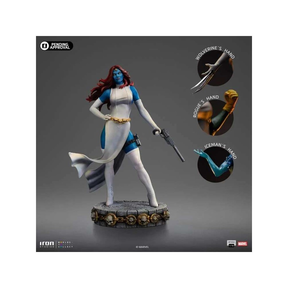 IRON STUDIOS X-MEN MYSTIQUE ART SCALE 1/10 STATUE
