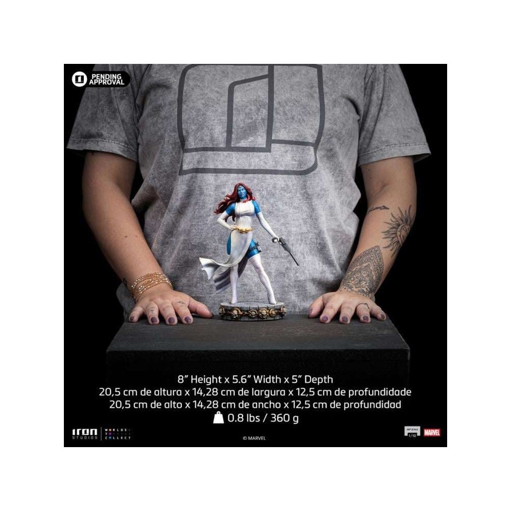 X-MEN MYSTIQUE ART SCALE 1/10 STATUA FIGURE IRON STUDIOS