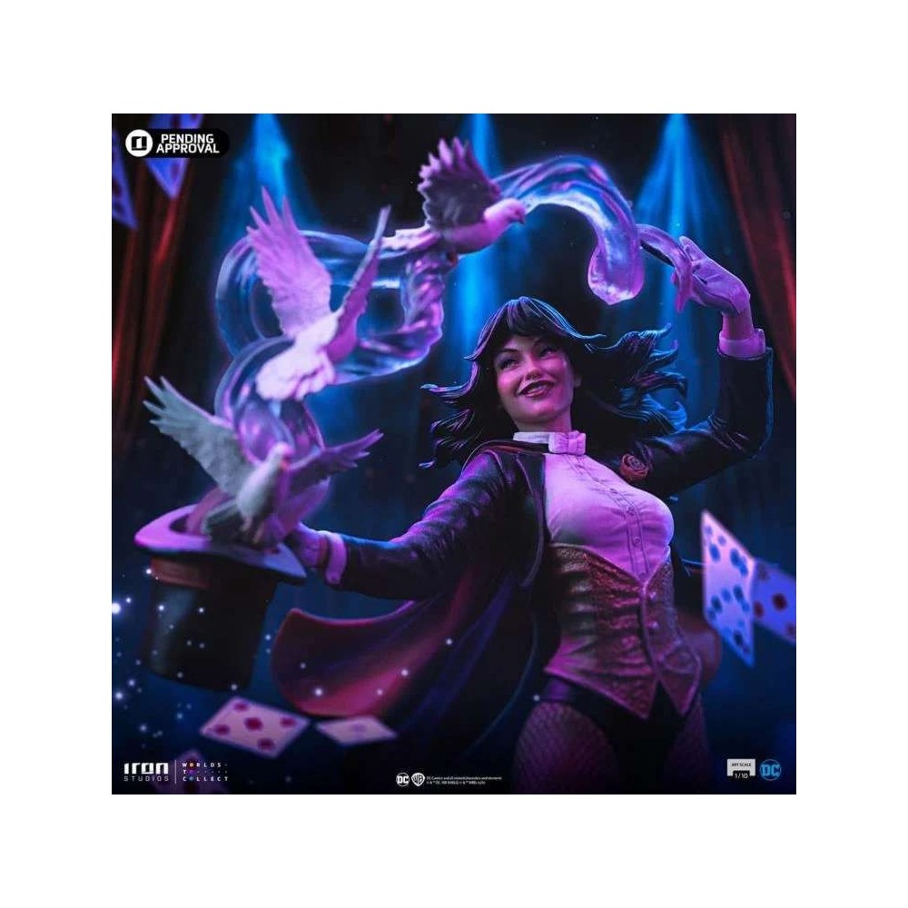 DC COMICS ZATANNA ART SCALE 1/10 STATUA FIGURE IRON STUDIOS