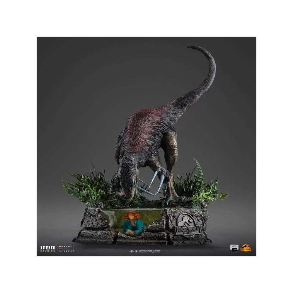 JURASSIC WORLD THERIZINOSAURUS DEMI ART SCALE 1/20 STATUA FIGURE IRON STUDIOS