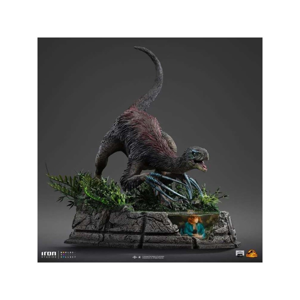 JURASSIC WORLD THERIZINOSAURUS DEMI ART SCALE 1/20 STATUA FIGURE IRON STUDIOS