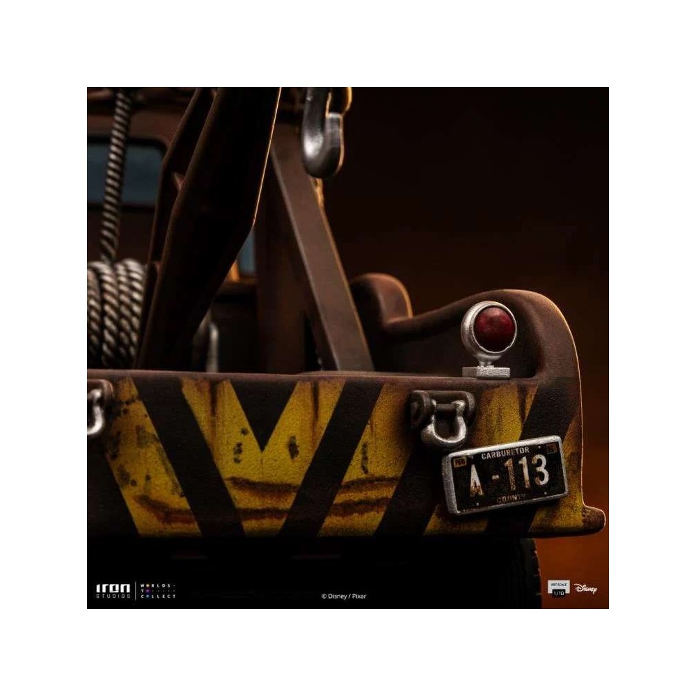 IRON STUDIOS DISNEY CARS TOW MATER ART SCALE 1/10 STATUE FIGURE