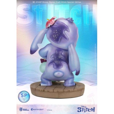 DISNEY STITCH SPECIAL EDITION MASTER CRAFT STATUA 34CM IN RESINA FIGURE BEAST KINGDOM