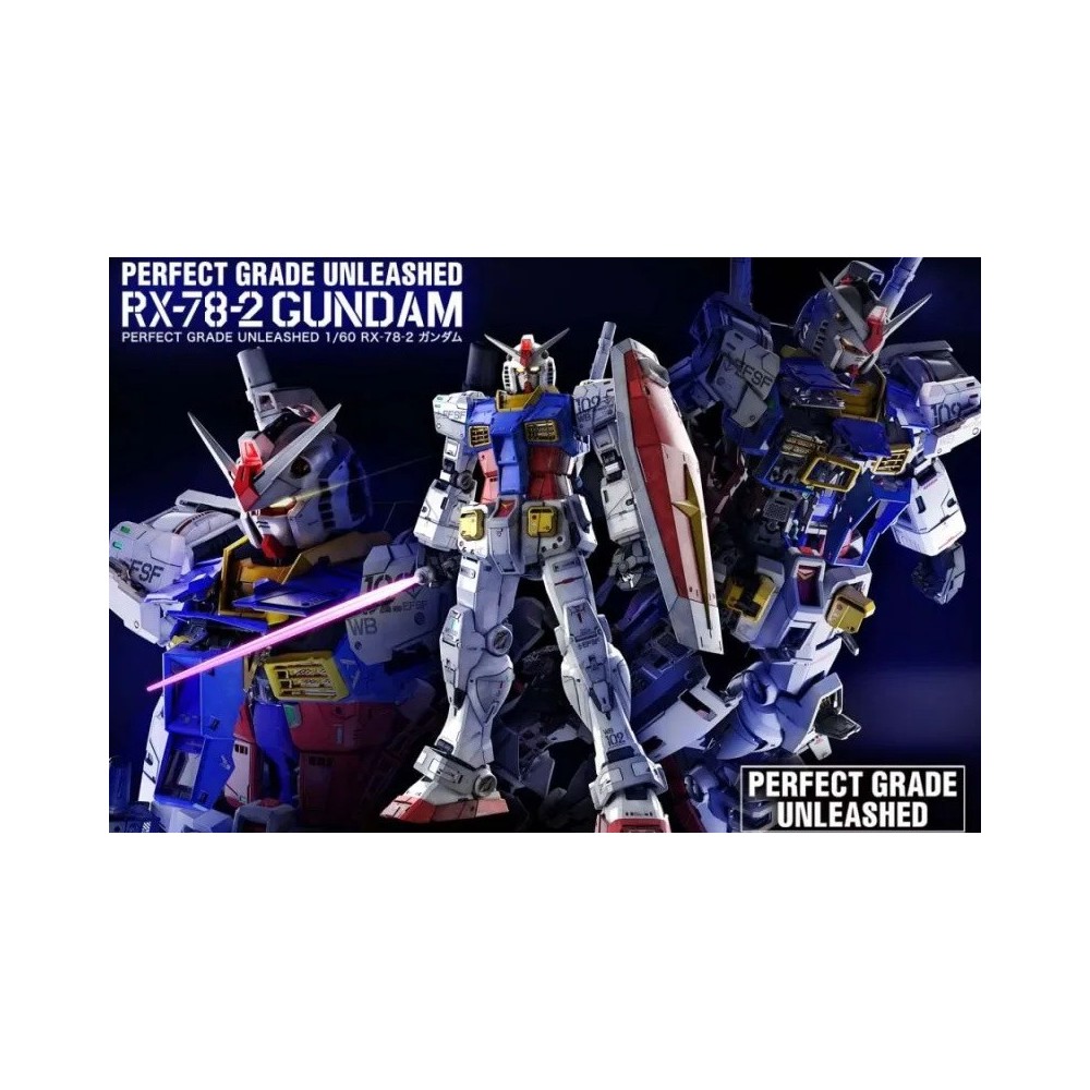 PERFECT GRADE PG UNLEASHED GUNDAM RX-78-2 1/60 MODEL KIT ACTION FIGURE BANDAI