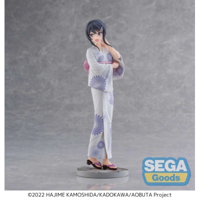 SEGA GOODS RASCAL DOES NOT DREAM OF BUNNY GIRL SENPAI MAI SAKURAJIMA PAJAMA LUMINASTA STATUE PVC FIGURE