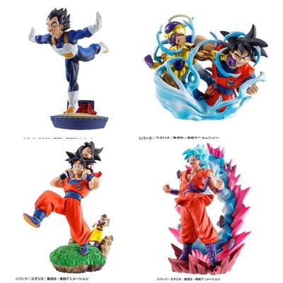 MEGAHOUSE DRAGON BALL SUPER DRACAP TRASCENDENCE BOX SET OF 4 MINI FIGURE