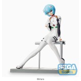 SEGA GOODS REBUILD OF EVANGELION REI AYANAMI STATUE PVC FIGURE