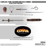 MEZCO TOYS CONAN THE BARBARIAN 1982 WAR PAINT EDITION VERSION ONE:12 16CM ACTION FIGURE