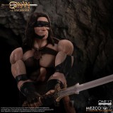 MEZCO TOYS CONAN THE BARBARIAN 1982 WAR PAINT EDITION VERSION ONE:12 16CM ACTION FIGURE