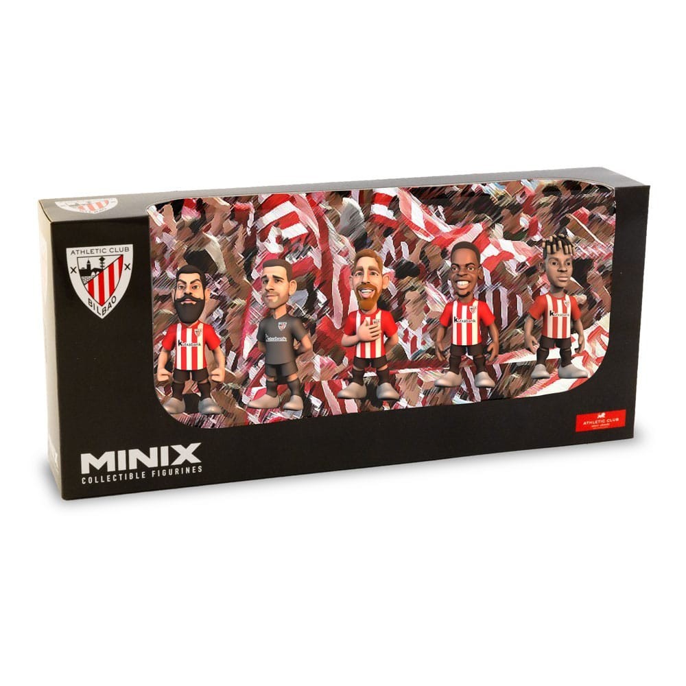 NOBLE COLLECTIONS ATHLETIC BILBAO MINIX COLLECTIBLE FIGURINE 5-PACK MINI FIGURES