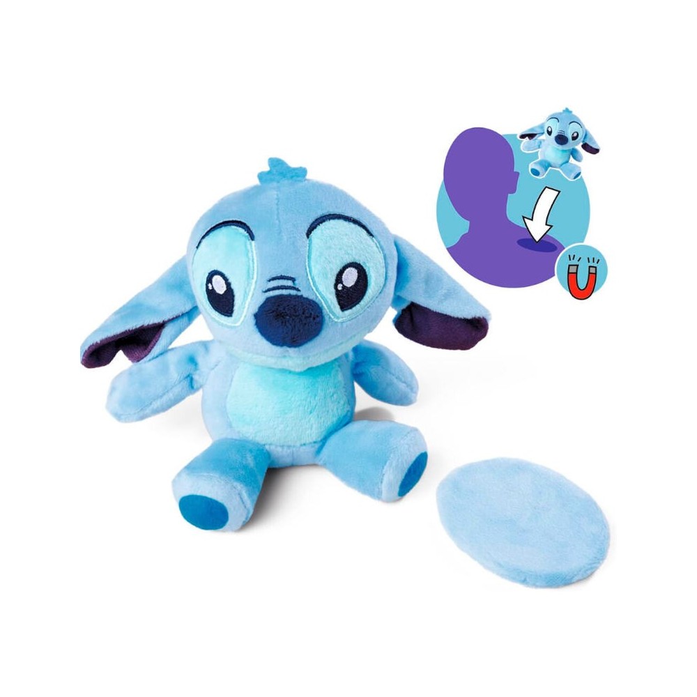 LILO E STITCH 12CM STITCH SHOULDER SQUAD PELUCHE DA SPALLA SIMBA TOYS