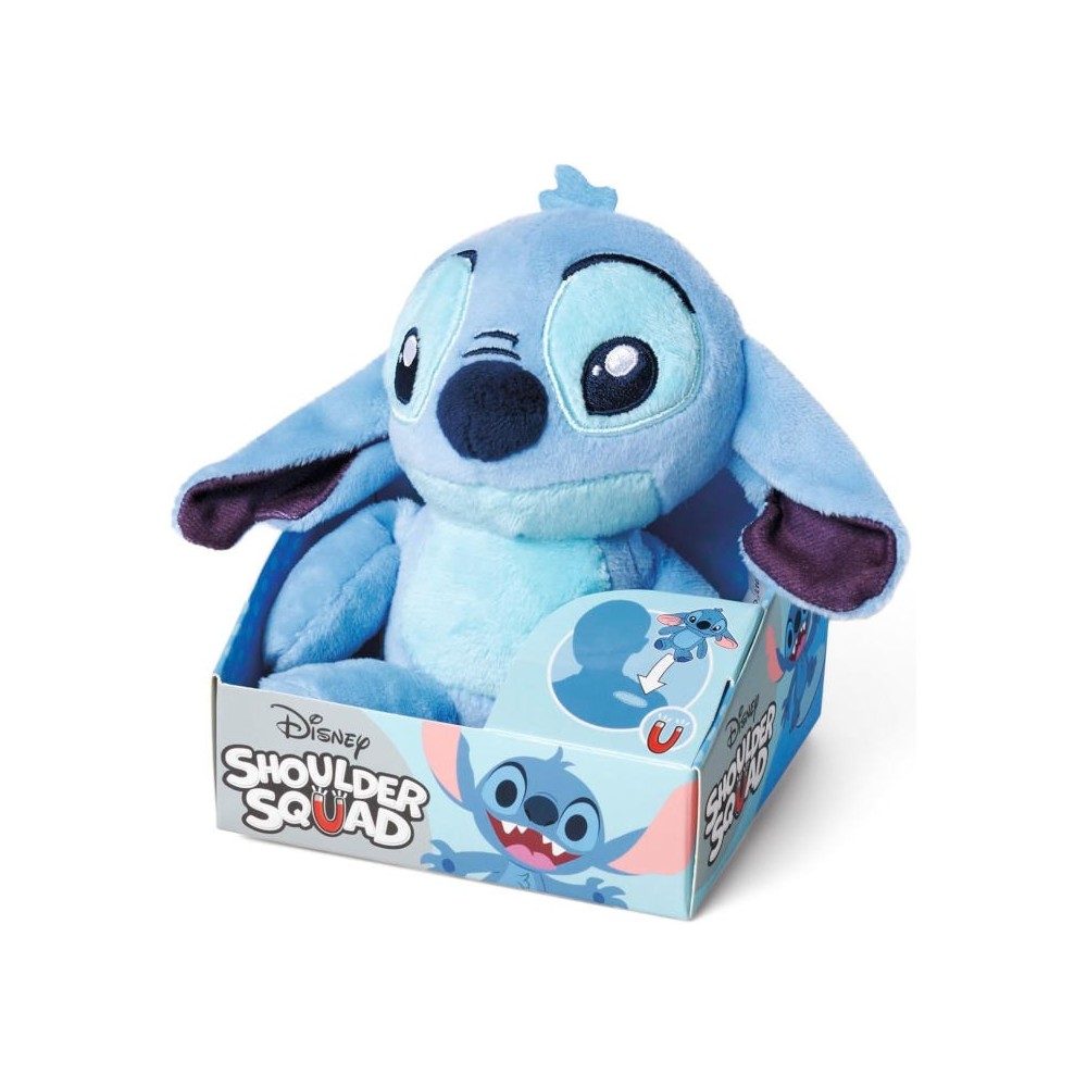 LILO E STITCH 12CM STITCH SHOULDER SQUAD PELUCHE DA SPALLA SIMBA TOYS