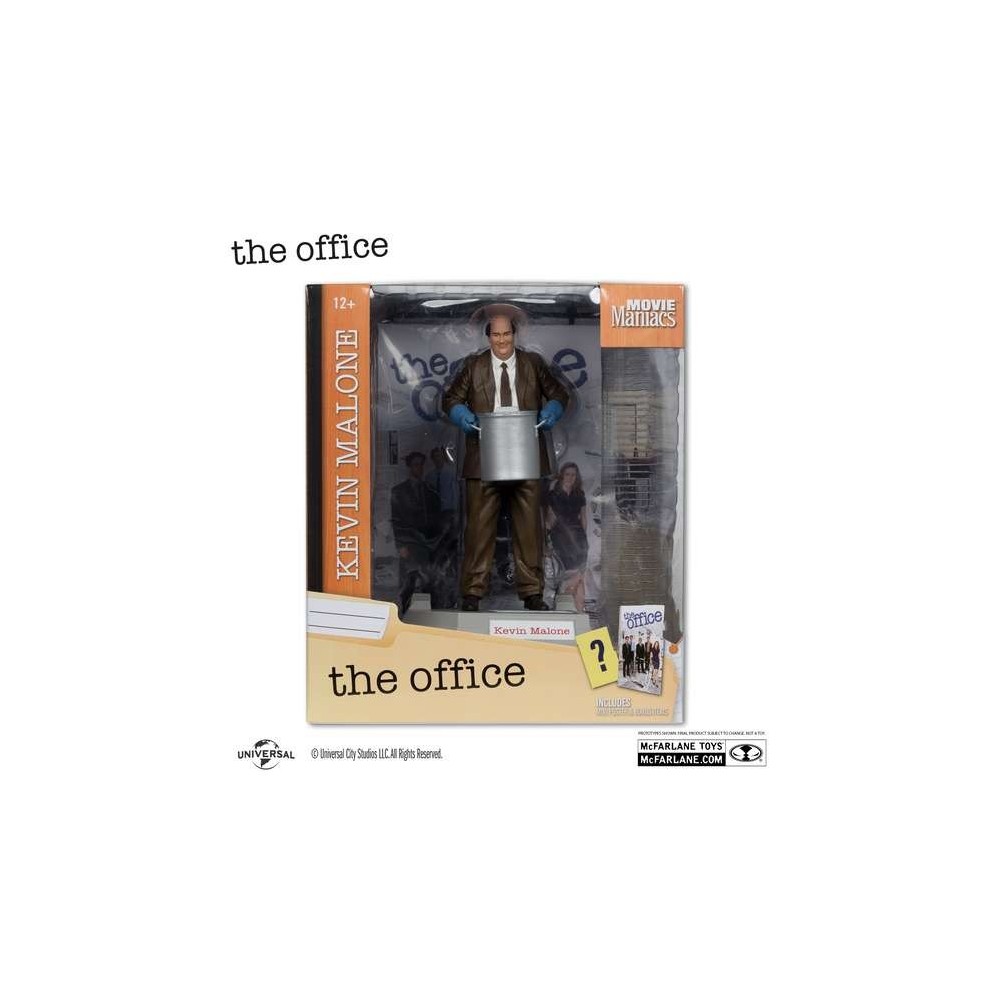 MC FARLANE THE OFFICE MOVIE MANIACS KEVIN MALONE PVC FIGURE