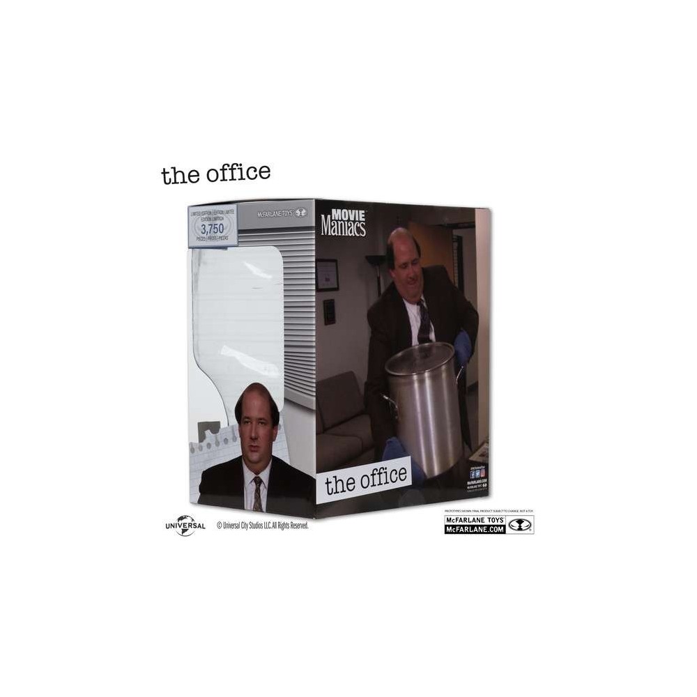 MC FARLANE THE OFFICE MOVIE MANIACS KEVIN MALONE PVC FIGURE