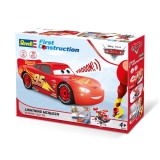 REVELL DISNEY CARS LIGHTNING MCQUEEN FIRST CONSTRUCTION SET MODEL KIT FIGURE