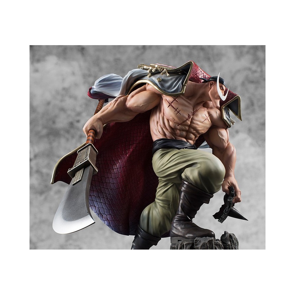 ONE PIECE POP P.O.P. MAX EDWARD NEWGATE WHITE BEARD STATUA 30 CM FIGURE MEGAHOUSE