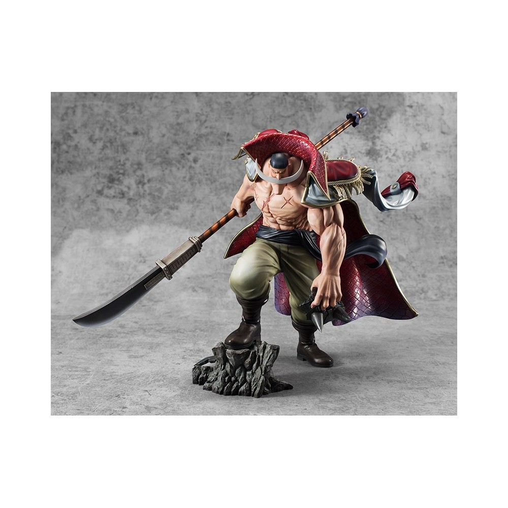 ONE PIECE POP P.O.P. MAX EDWARD NEWGATE WHITE BEARD STATUA 30 CM FIGURE MEGAHOUSE