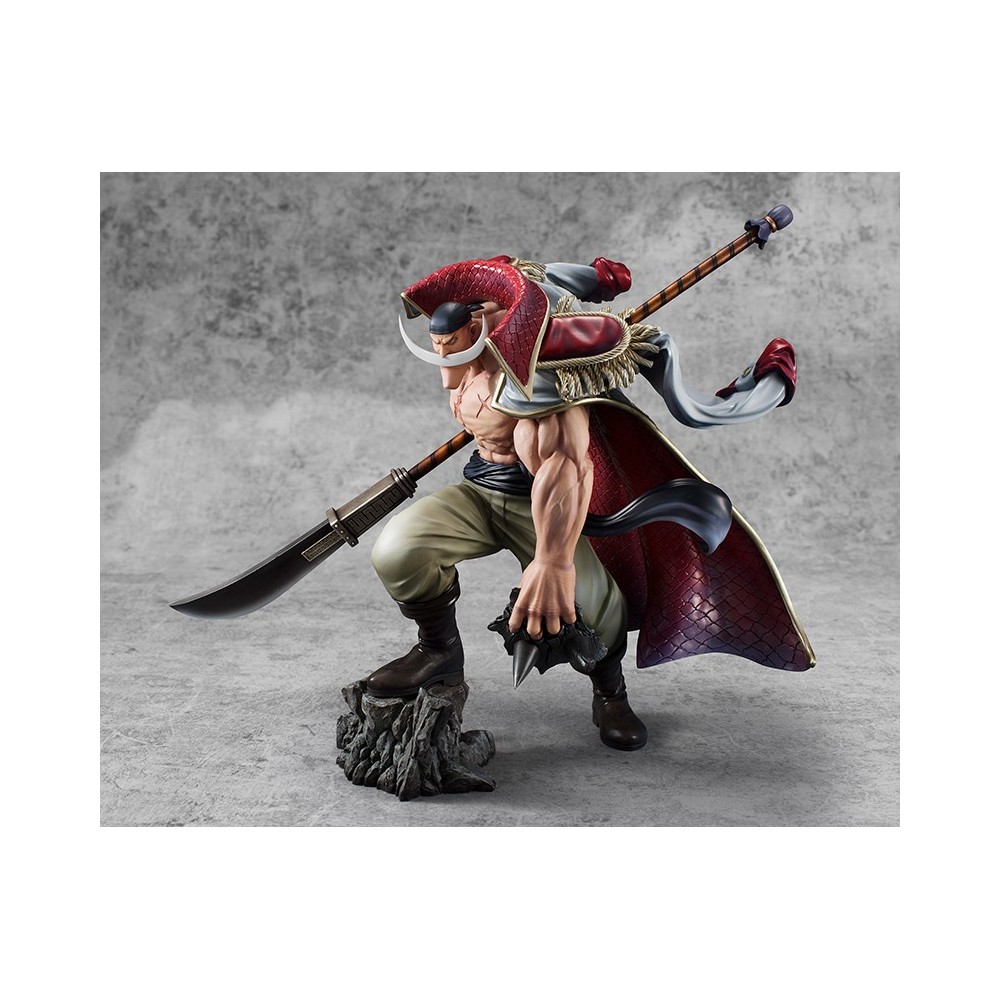 ONE PIECE POP P.O.P. MAX EDWARD NEWGATE WHITE BEARD STATUA 30 CM FIGURE MEGAHOUSE