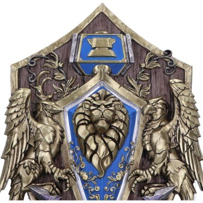 NEMESIS NOW WORLD OF WARCRAFT ALLIANCE WALL PLAQUE