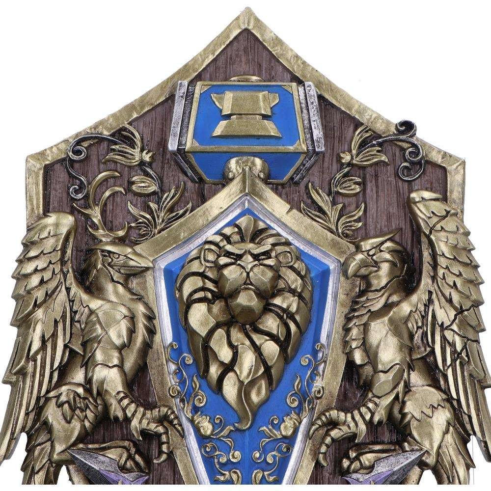 NEMESIS NOW WORLD OF WARCRAFT ALLIANCE WALL PLAQUE
