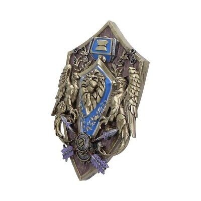NEMESIS NOW WORLD OF WARCRAFT ALLIANCE WALL PLAQUE