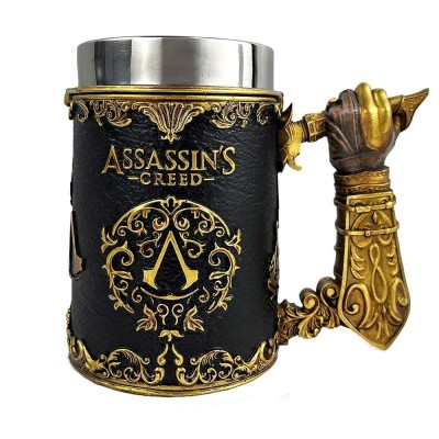 NEMESIS NOW ASSASSIN'S CREED THROUGH THE AGES RESIN TANKARD