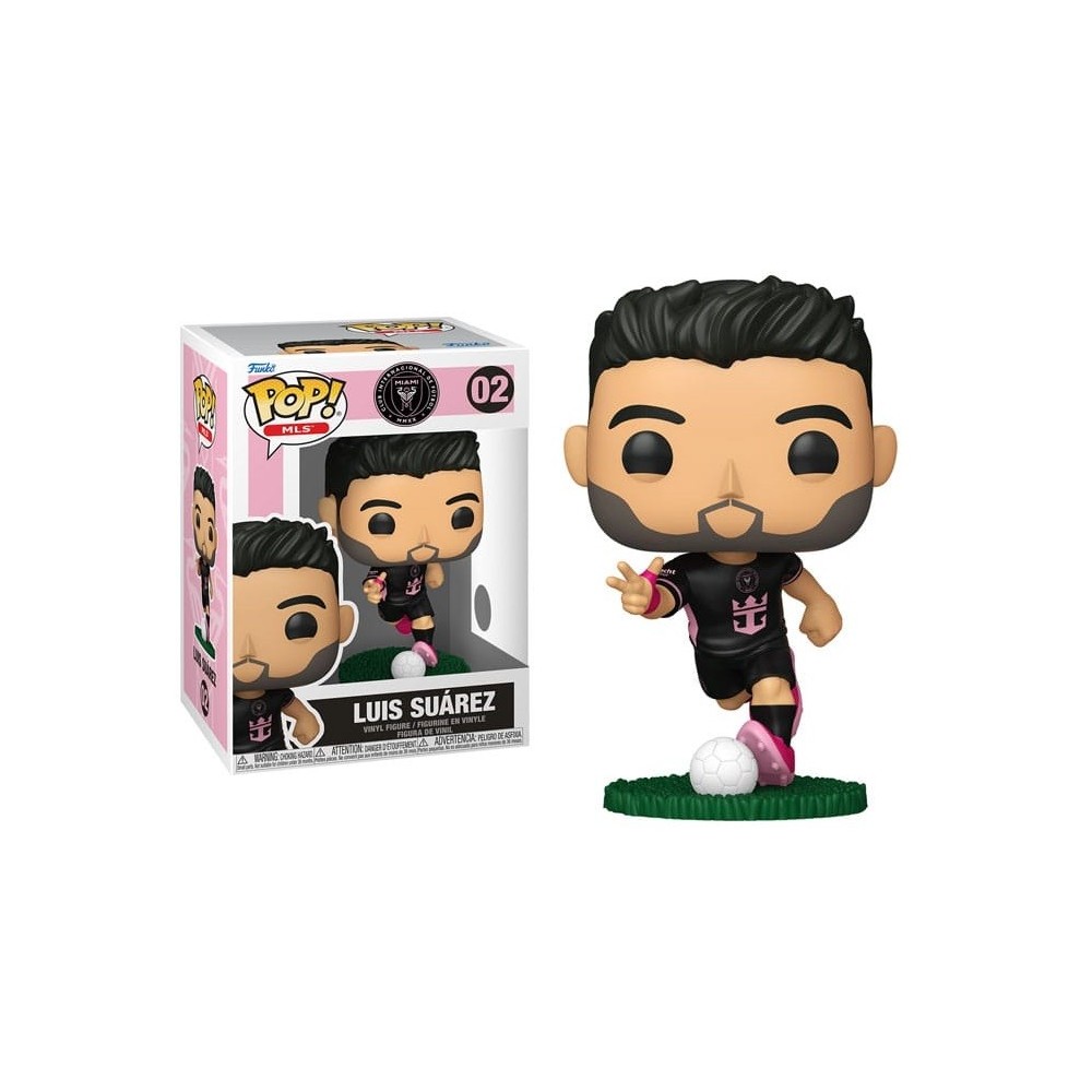 FUNKO POP! MLS INTER MIAMI LUIS SUAREZ BOBBLE HEAD FIGURE FUNKO