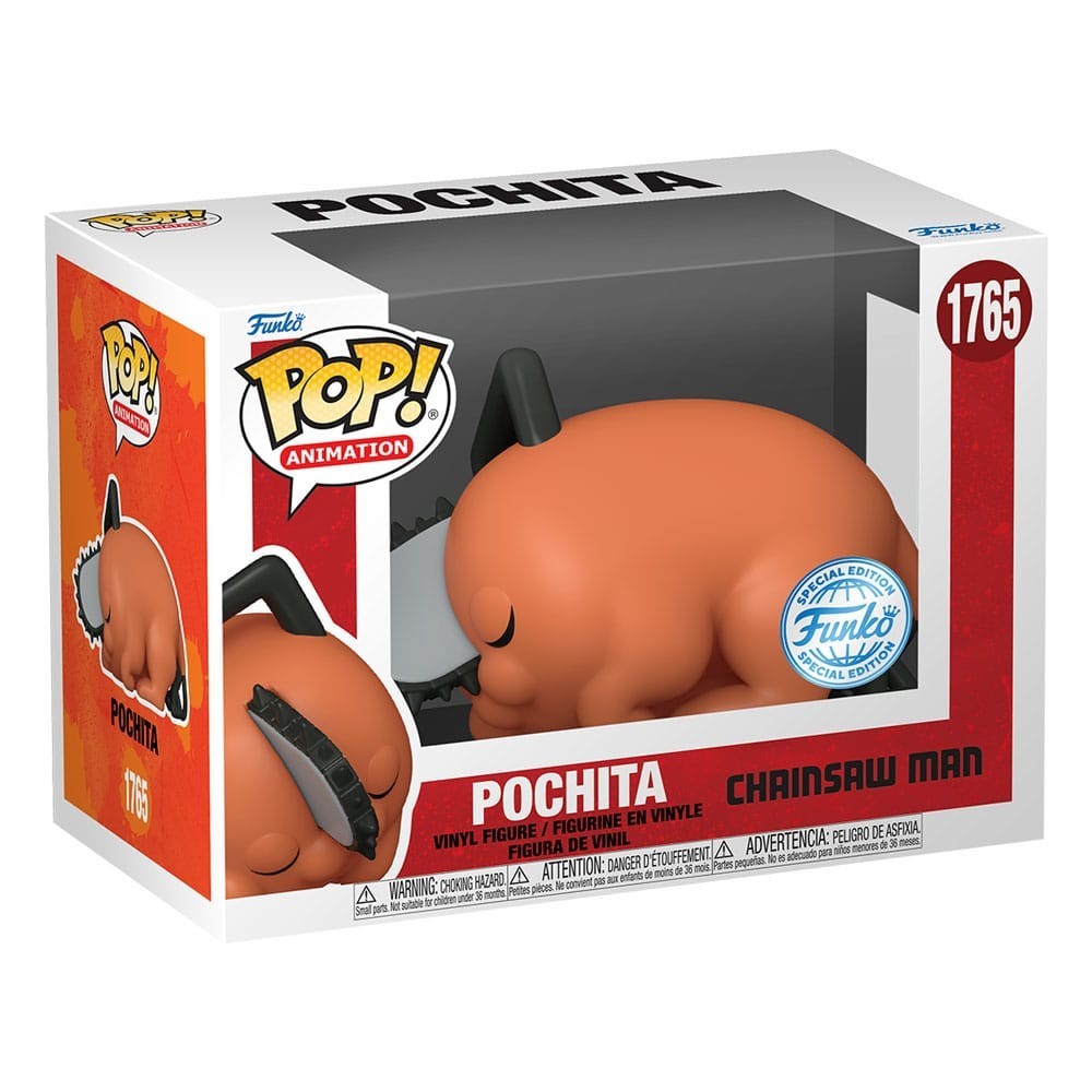 FUNKO POP! CHAINSAW MAN POCHITA SPECIAL EDITION BOBBLE HEAD KNOCKER FIGURE FUNKO