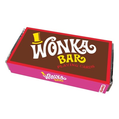 AQUARIUS ENT WILLY WONKA BAR PREMIUM PLAYING CARDS