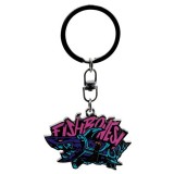 ABYSTYLE LEAGUE OF LEGENDS JINX FISHBONES METAL KEYCHAIN
