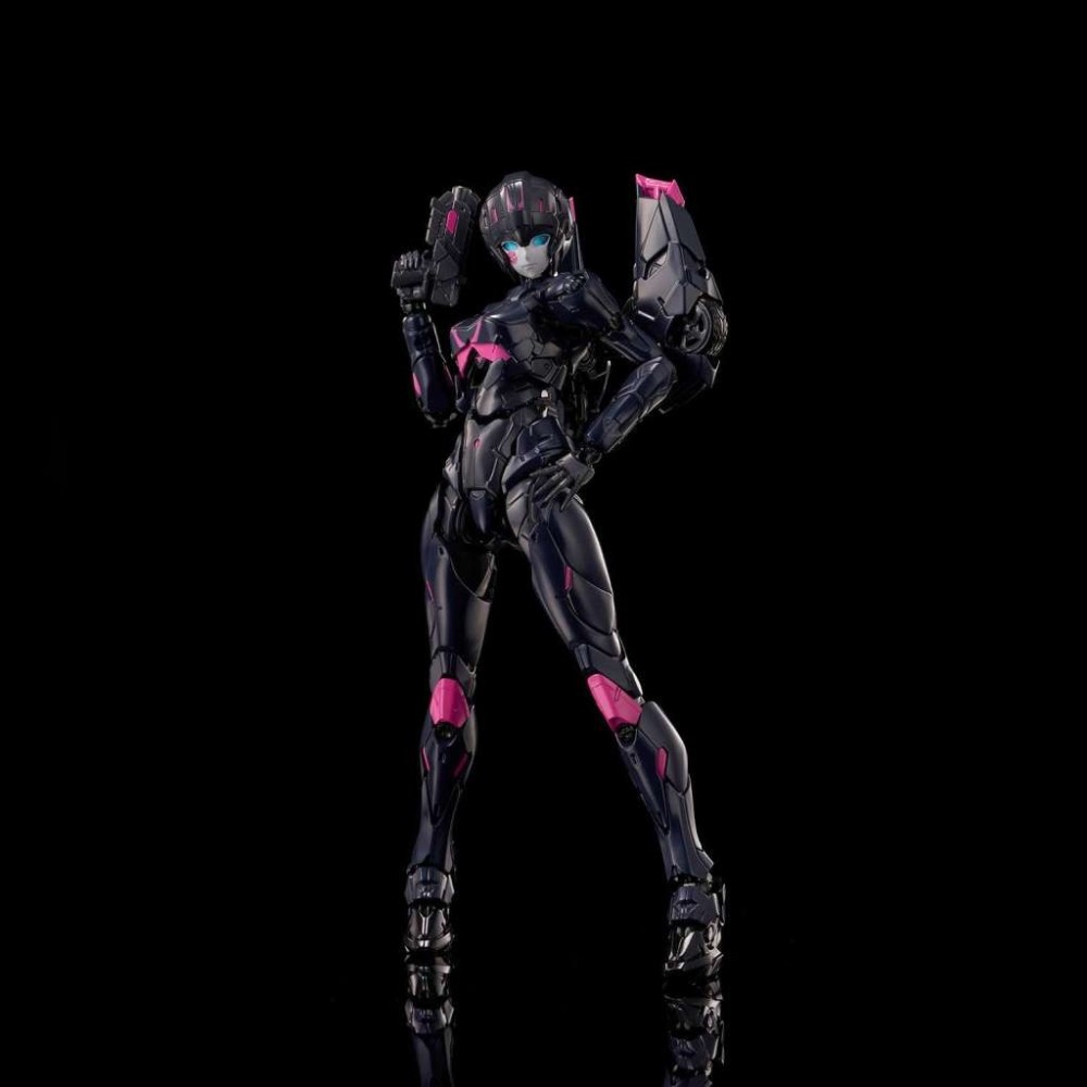 FLAME TOYS TRANSFORMERS BLACK ARCEE MODEL KIT PVC FIGURE