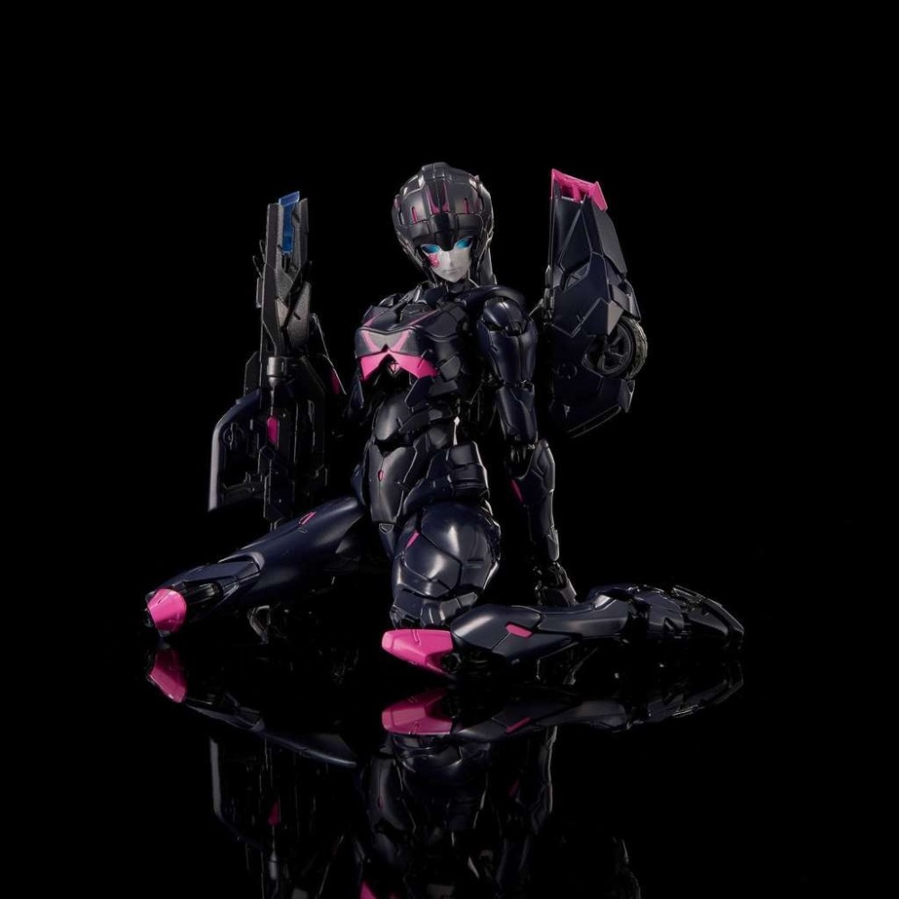 FLAME TOYS TRANSFORMERS BLACK ARCEE MODEL KIT PVC FIGURE