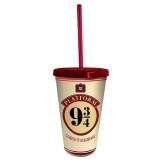 HARRY POTTER PLATFORM 9 3/4 BICCHIERE CON CANNUCCIA ABYSTYLE
