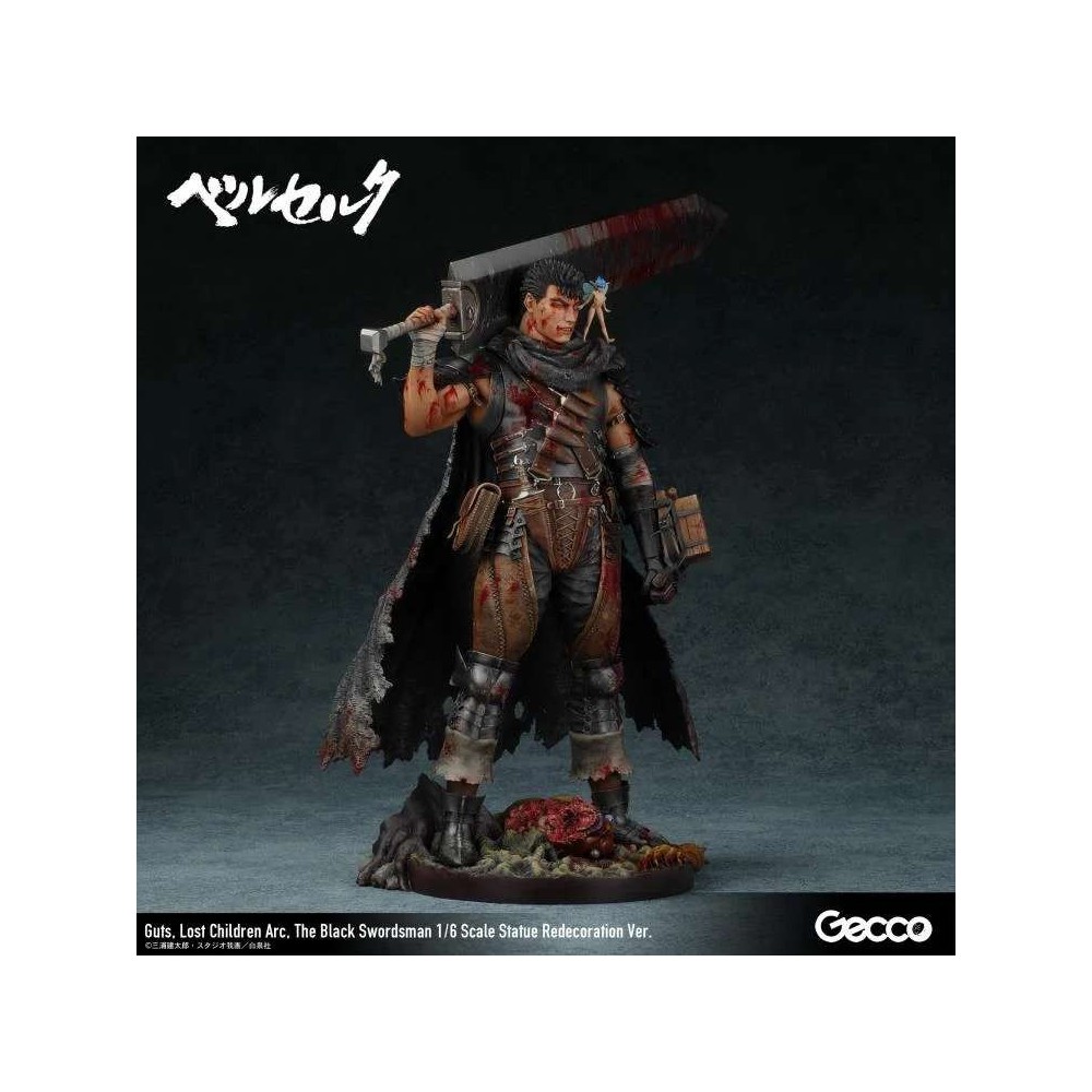 BERSERK GUTS BLACK SWORDMAN LOST CHILDREN ARC STATUA FIGURE GECCO
