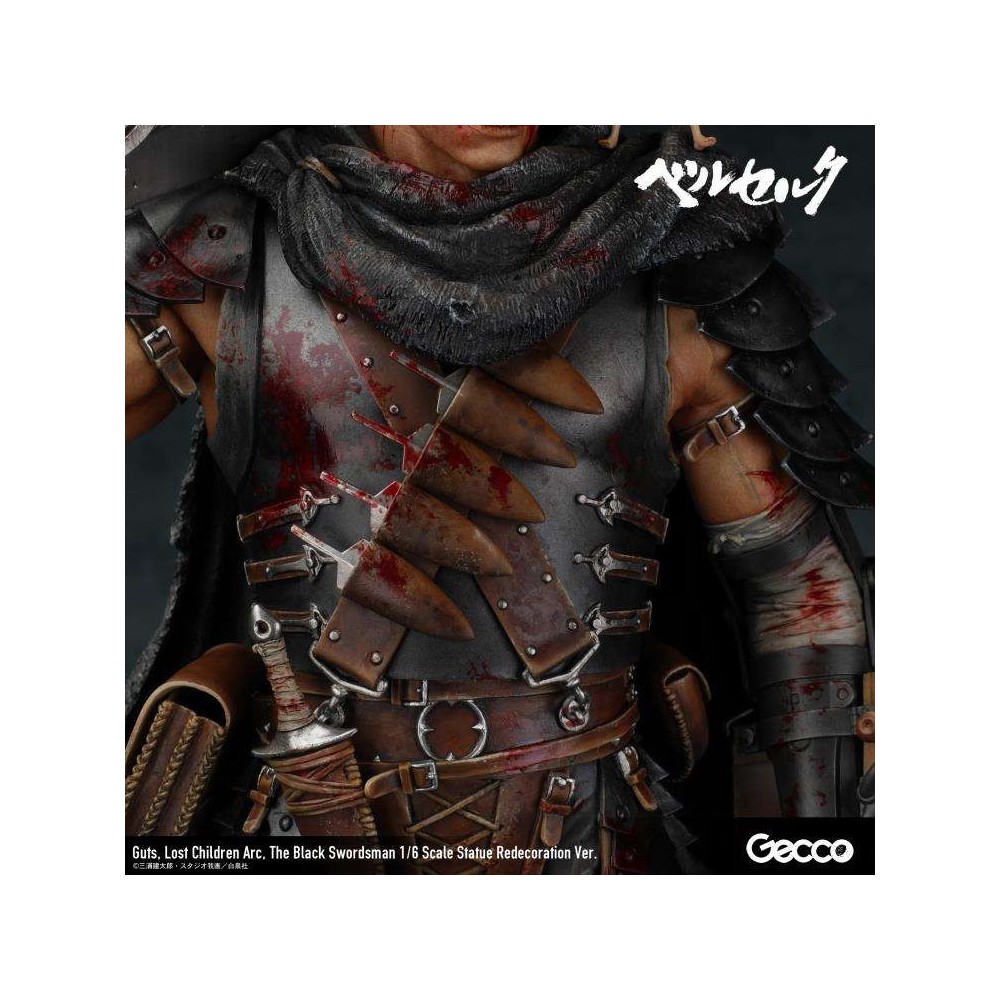 BERSERK GUTS BLACK SWORDMAN LOST CHILDREN ARC STATUA FIGURE GECCO