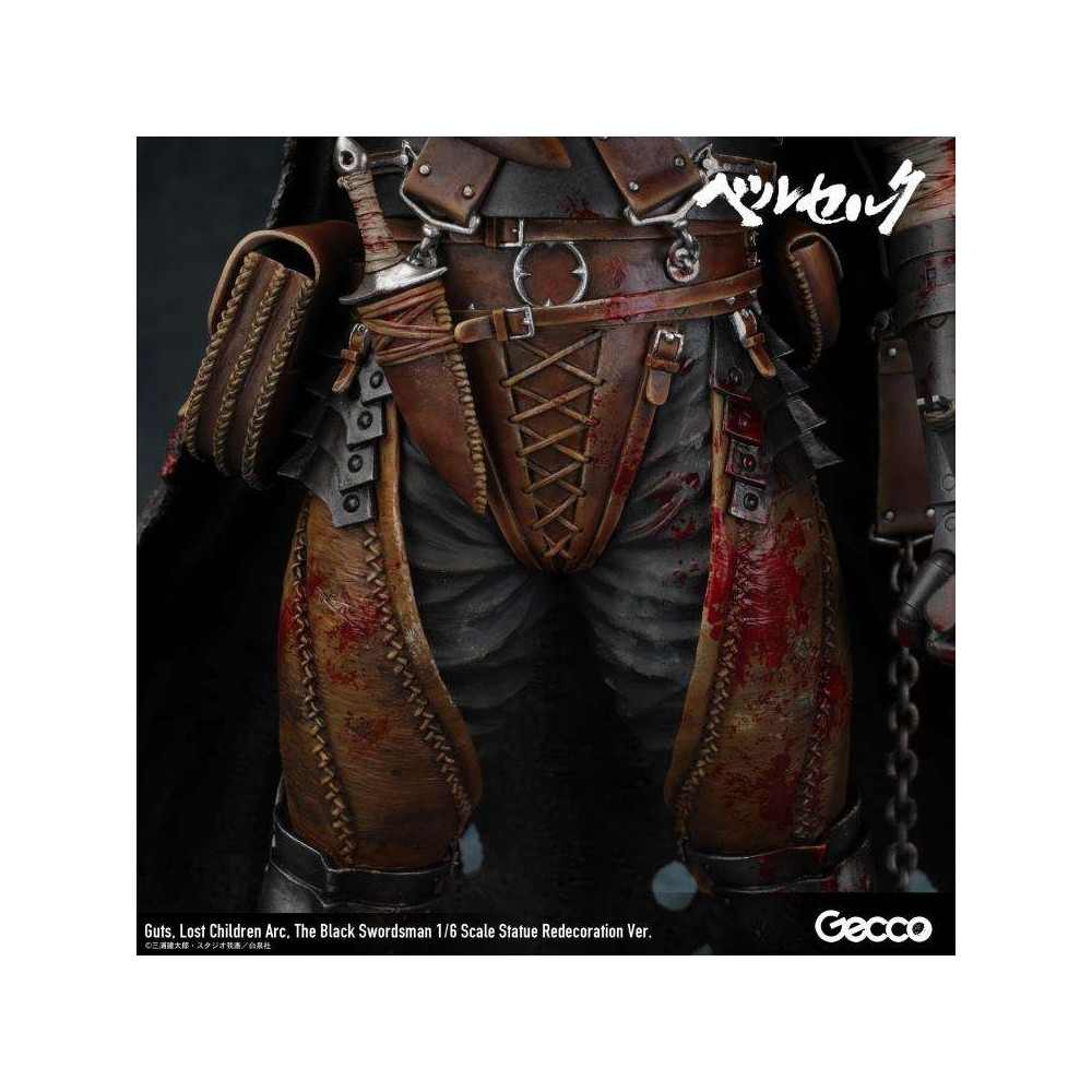 GECCO BERSERK GUTS BLACK SWORDMAN LOST CHILDREN ARC STATUE 1/6 SCALE FIGURE
