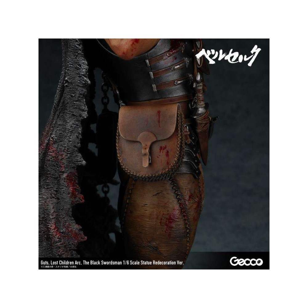 GECCO BERSERK GUTS BLACK SWORDMAN LOST CHILDREN ARC STATUE 1/6 SCALE FIGURE