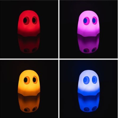 FIZZ CREATIONS PAC-MAN SILICONE MOODLIGHT COLOUR CHANGING