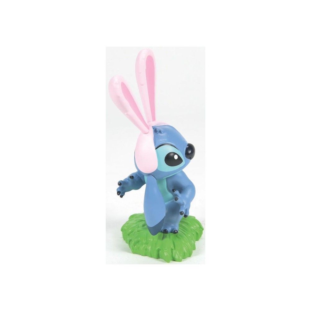 DISNEY STITCH EASTER BUNNY STATUA FIGURE ENESCO
