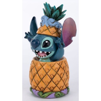 ENESCO DISNEY STITCH PINEAPPLE STATUE FIGURE