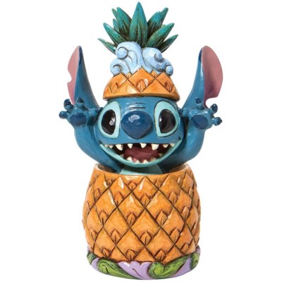 ENESCO DISNEY STITCH PINEAPPLE STATUE FIGURE
