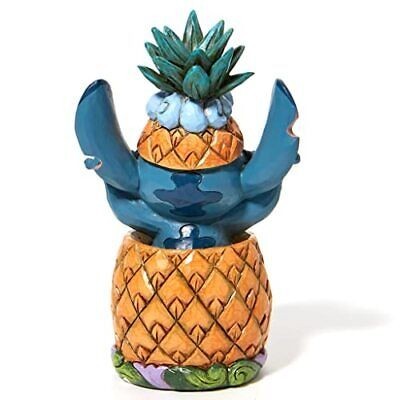 ENESCO DISNEY STITCH PINEAPPLE STATUE FIGURE